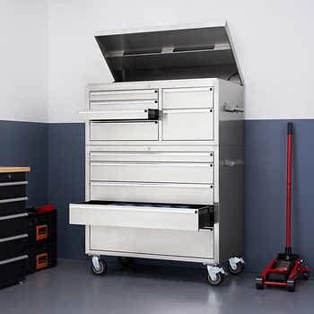 trinity hammerhead stainless steel tool boxes|trinity tool box costco.